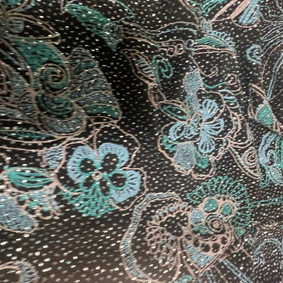 HELENE BLAKE WOMEN’s SHORT SLEEVE DRESSY TOP SIZE PXL. BEAUTIFUL LIKE BRAND NEW - Picture 8 of 11